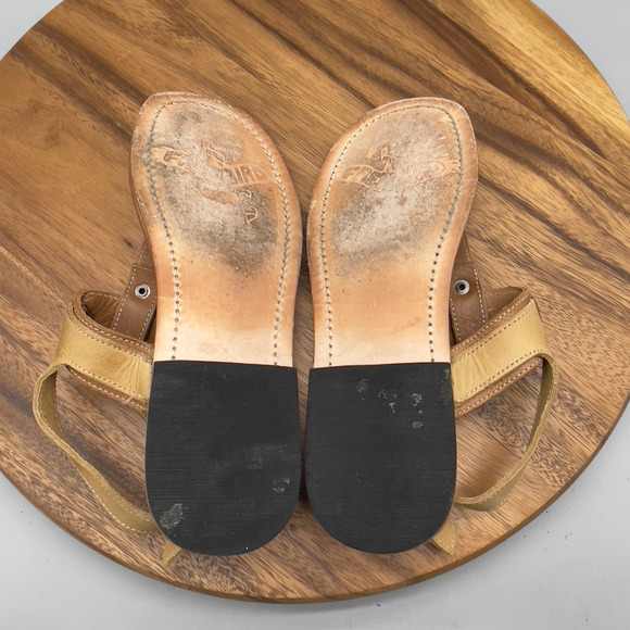 Freebird Sorrento Sandals Womens Size 9 Brown Tan Leather Comfort Casual Shoes - Picture 7 of 8